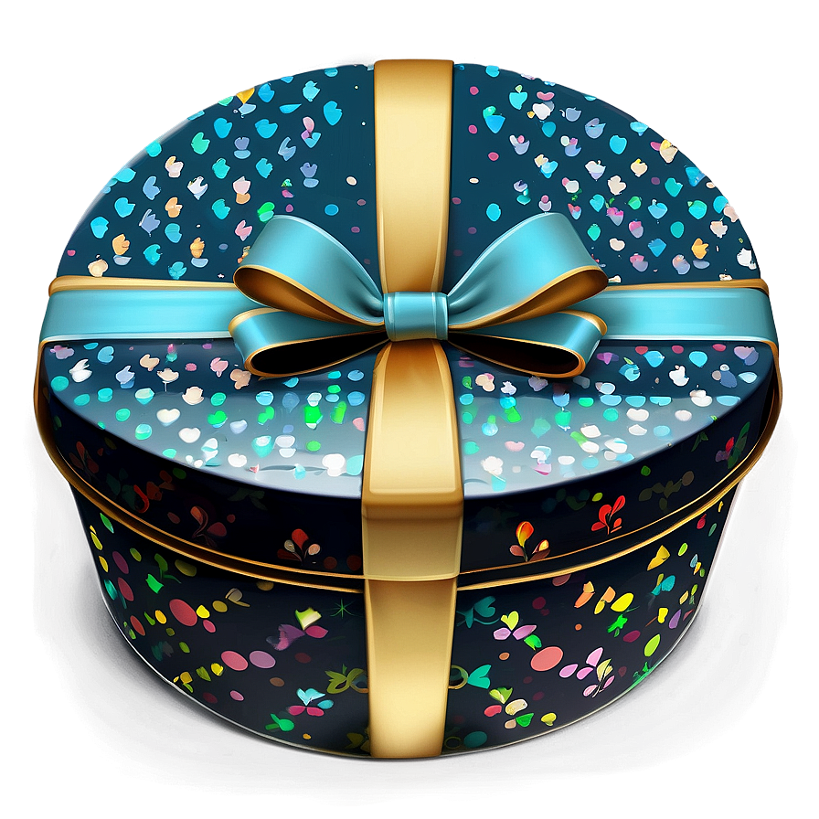 Round Gift Box Png Pnw