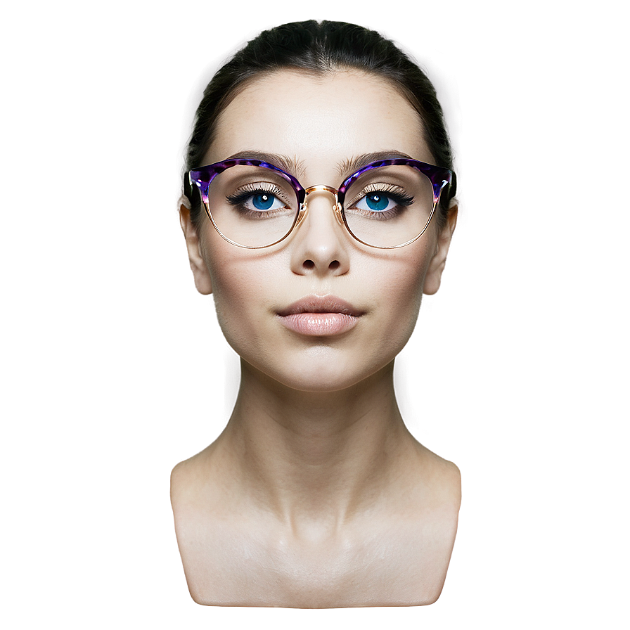 Round Glasses With Thin Frames Png 62