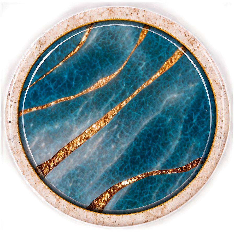 Round Marble Coaster Png 06252024