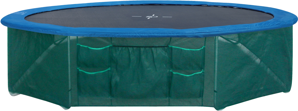 Round Outdoor Trampoline With Safety Net