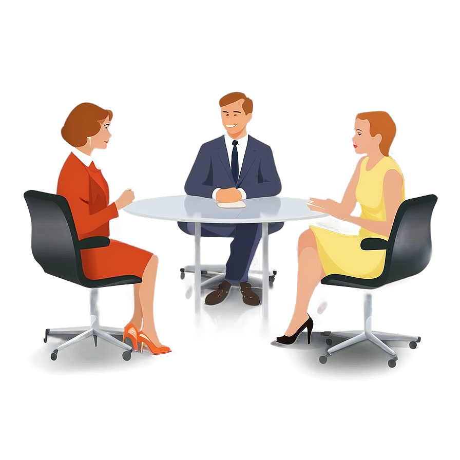 Round Table Discussion Graphic Png 27