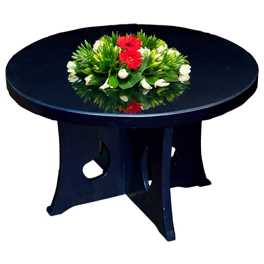 Round Table Flower Centerpiece Png 14