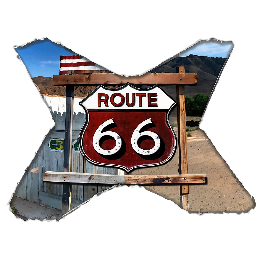 Route 66 Map Png Lvc12