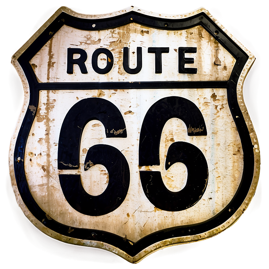 Route 66 Road Sign Png 82