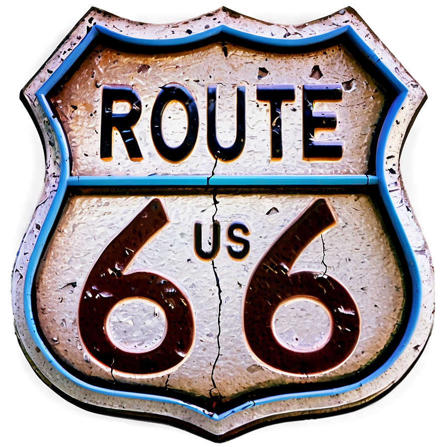 Route 66 Road Trip Png Txh25