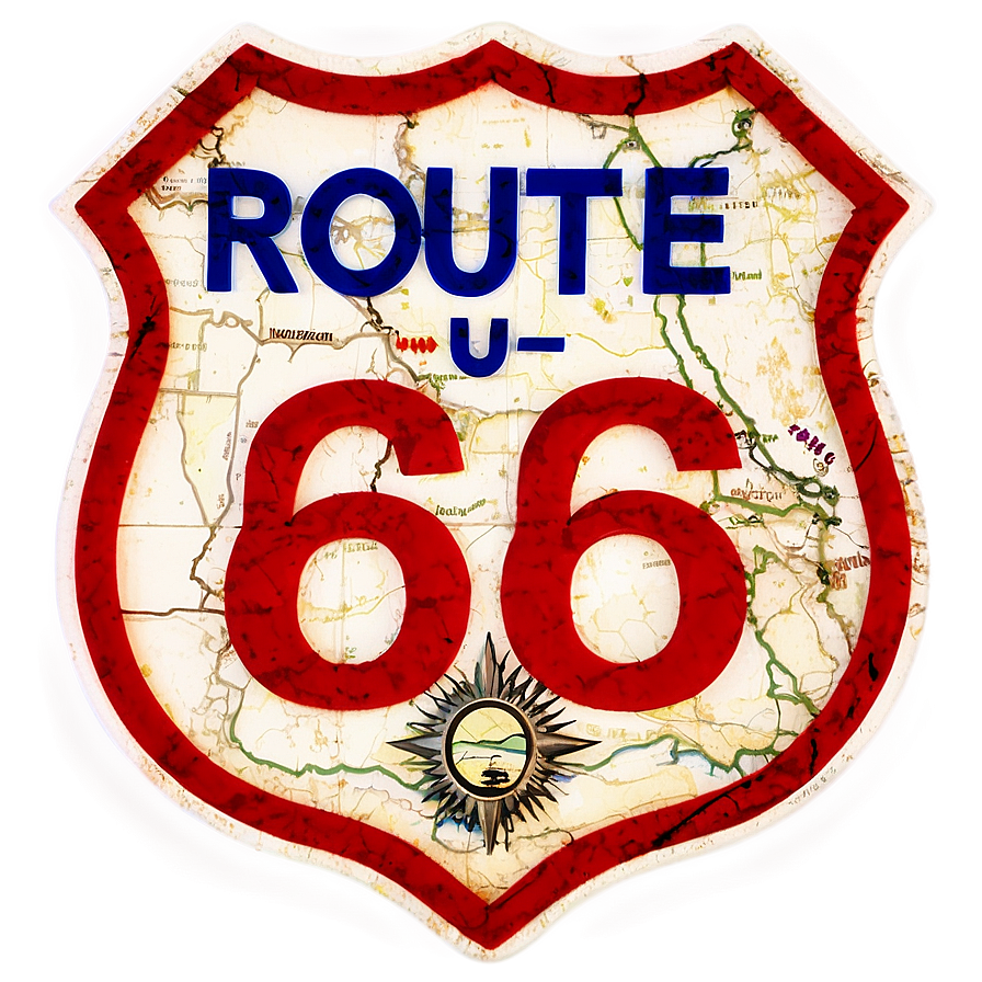 Route 66 Travel Guide Png Ftf