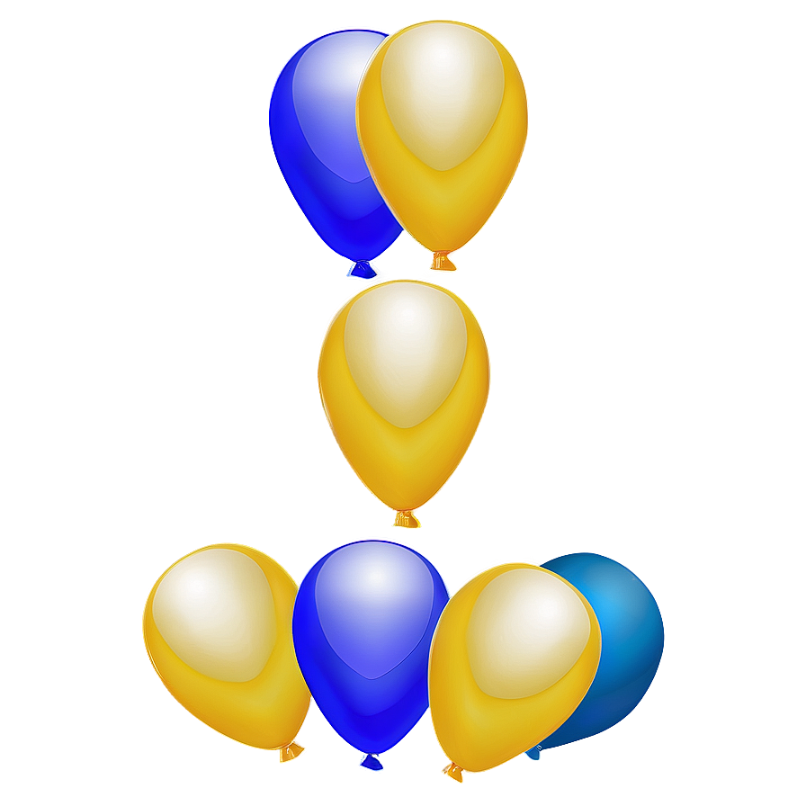 Royal Blue Balloons Png Ecs