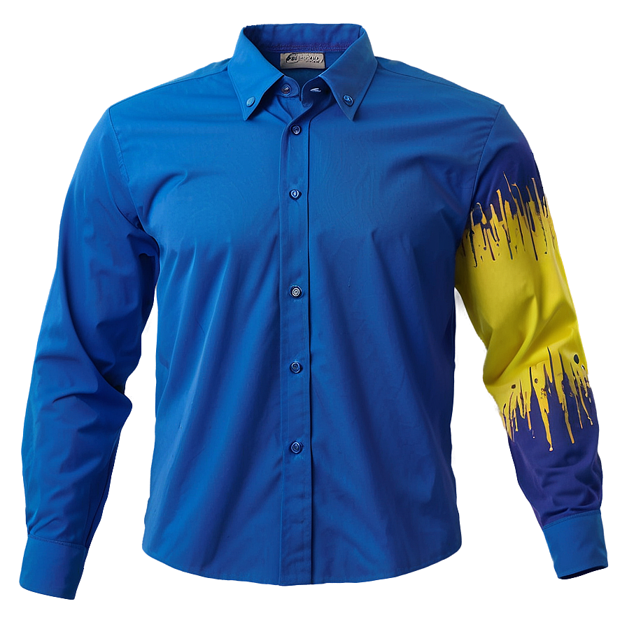 Royal Blue Blank Shirt Png Ykf25