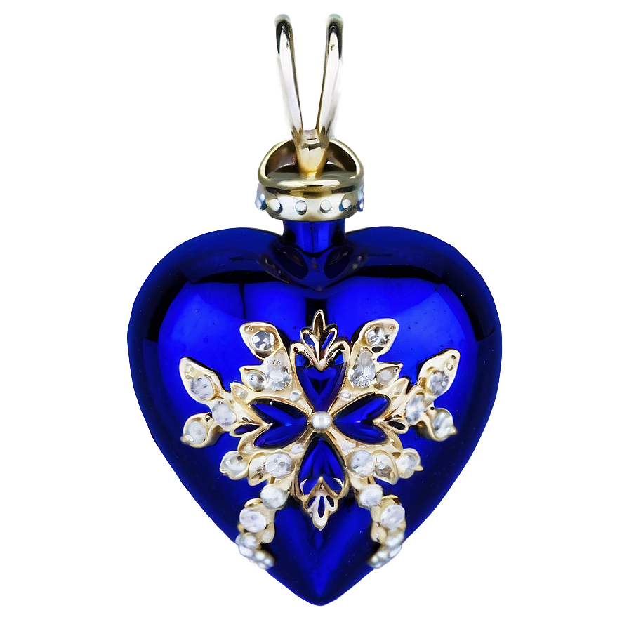 Royal Blue Heart Png 06272024