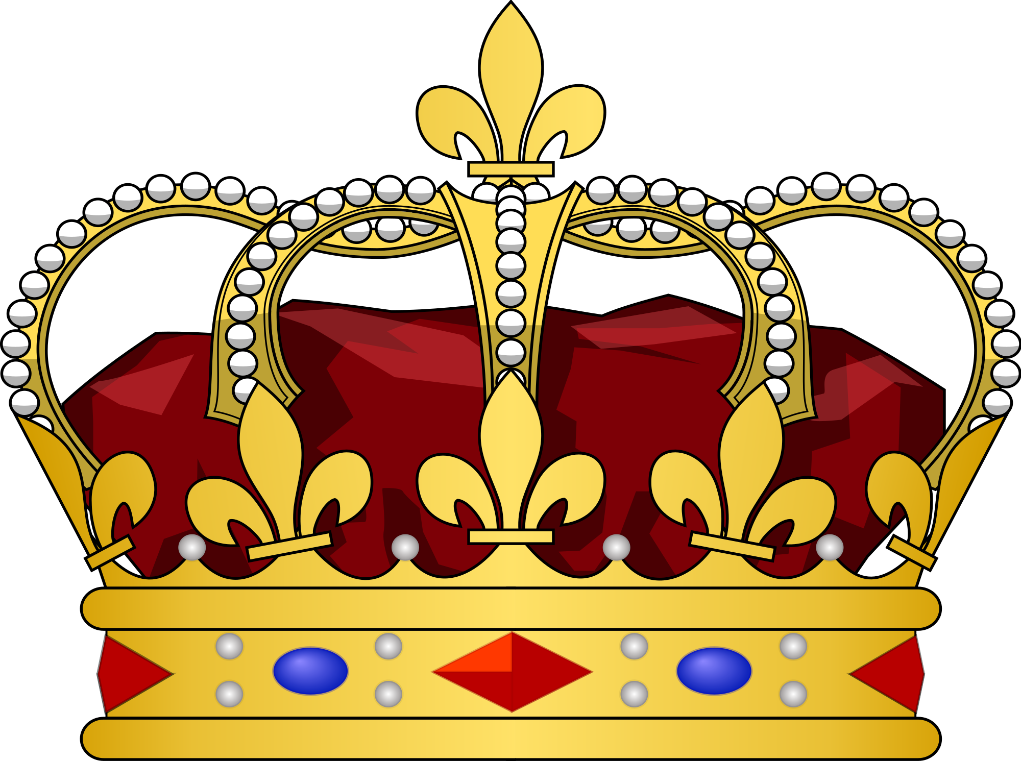 Royal Crown Vector Illustration