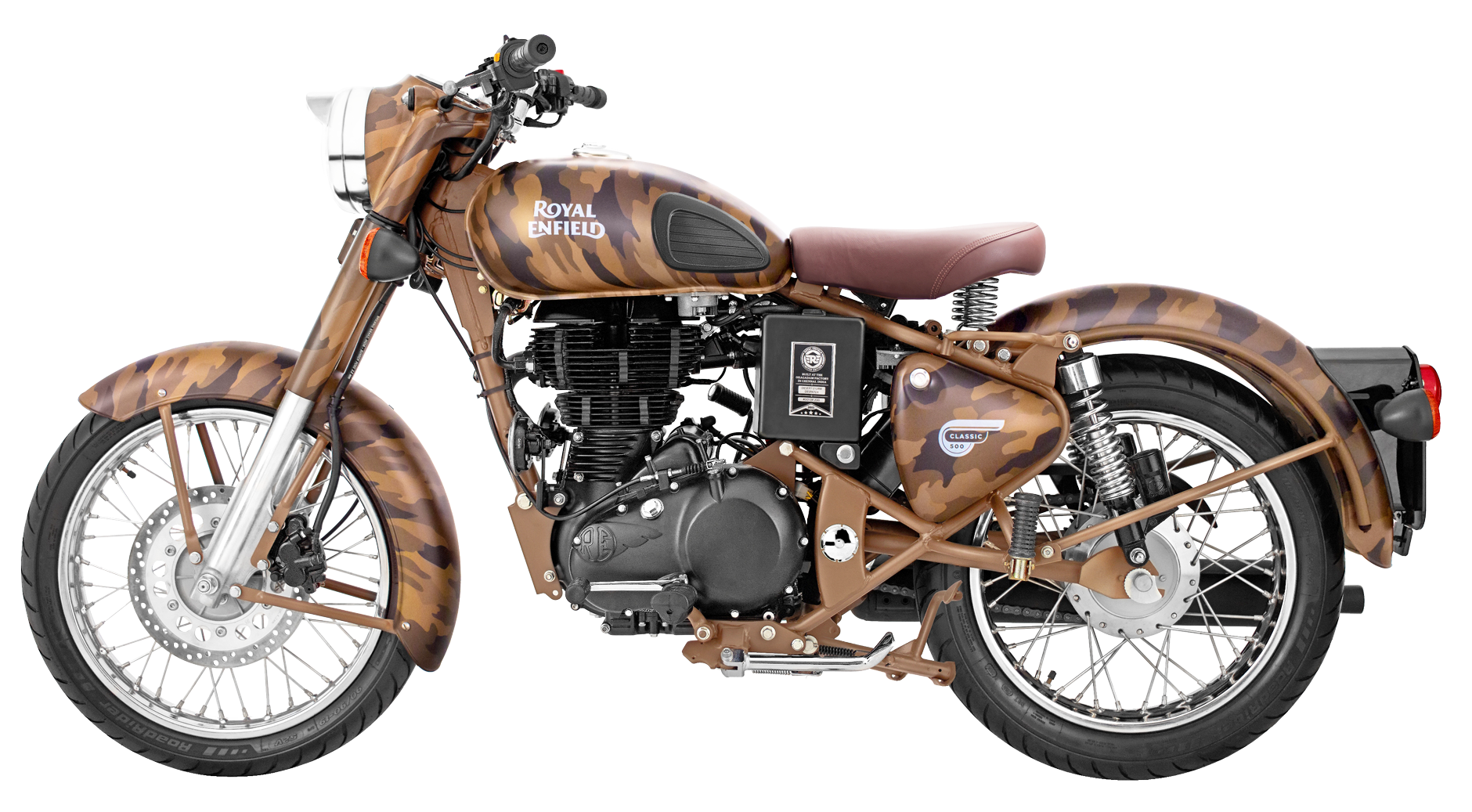 Royal Enfield Camouflage Design Motorcycle