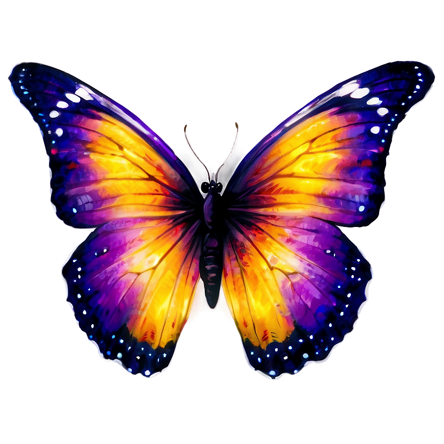 Royal Purple Butterfly Png 51
