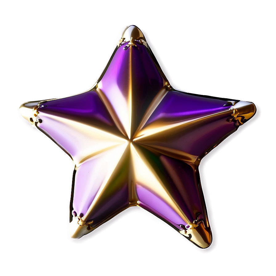 Royal Purple Star Png 8