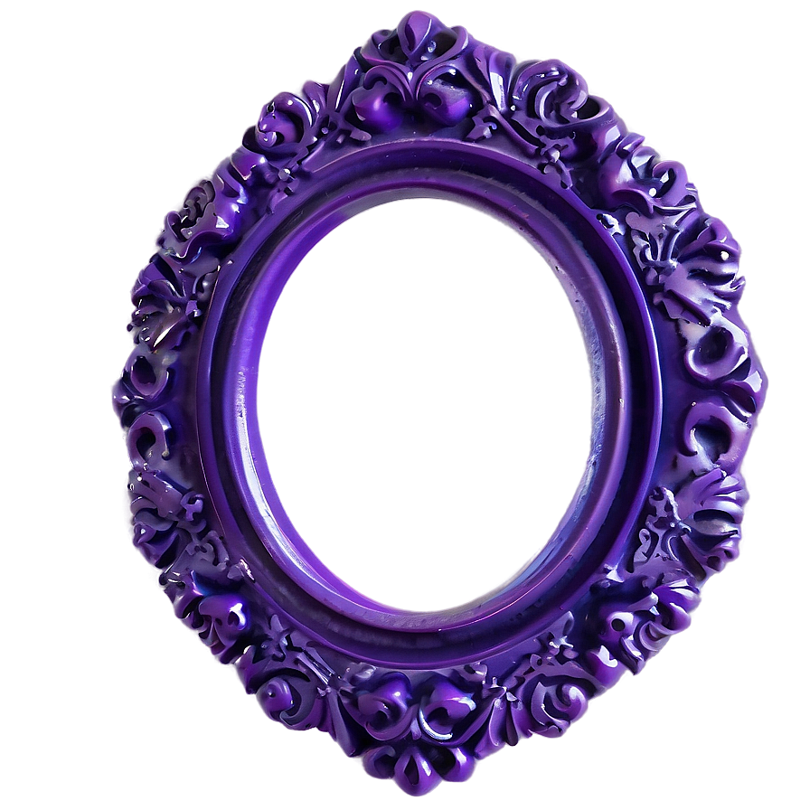 Royal Purple Velvet Border Png 64