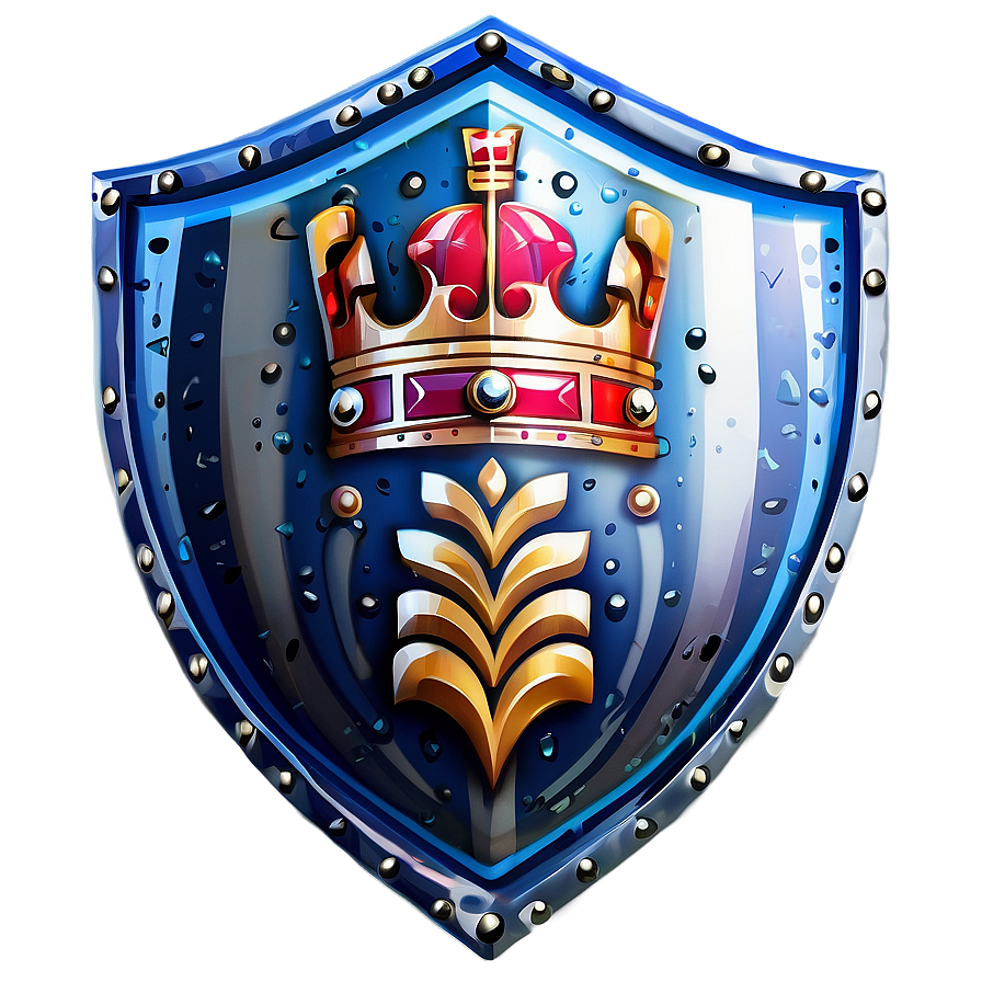 Royal Shield Vector Png 06262024