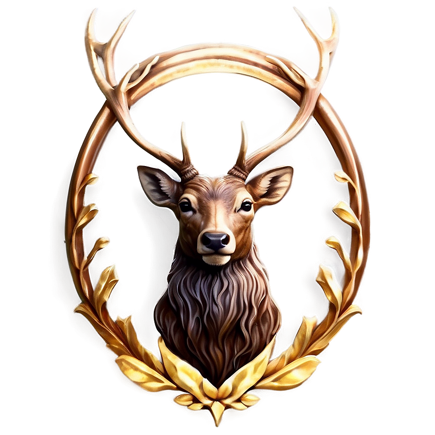 Royal Stag Emblem Png 06292024