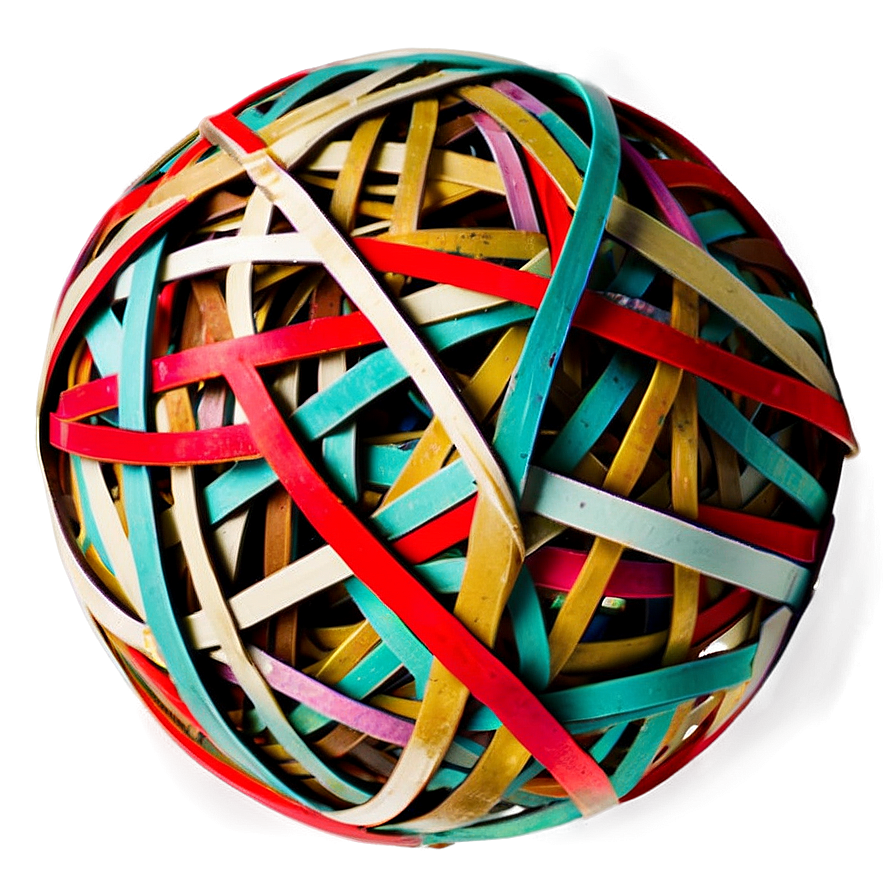 Rubber Band Ball Png 06132024