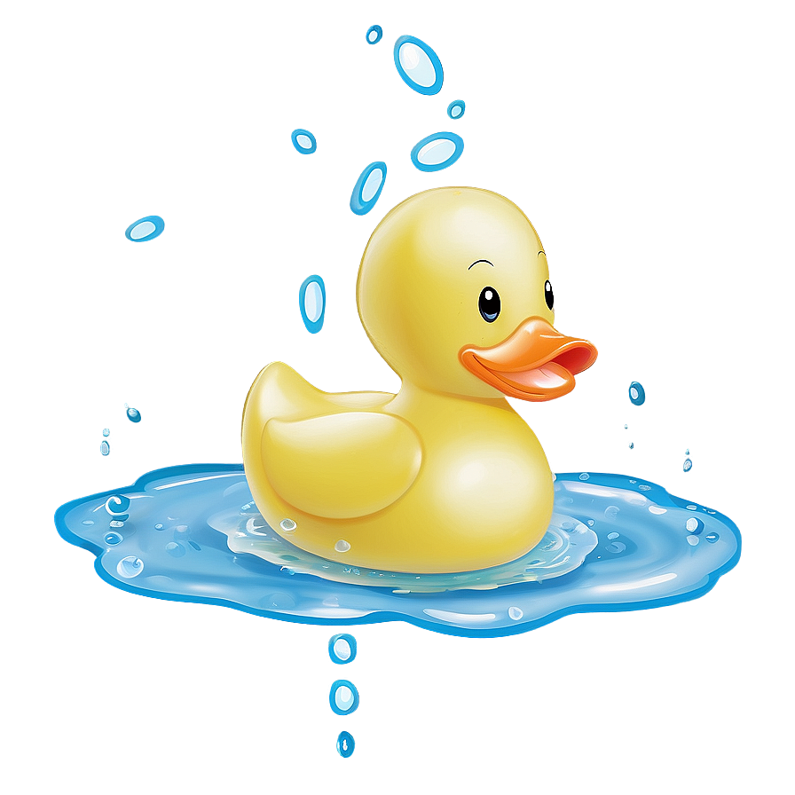 Rubber Duck Bath Time Png 05252024