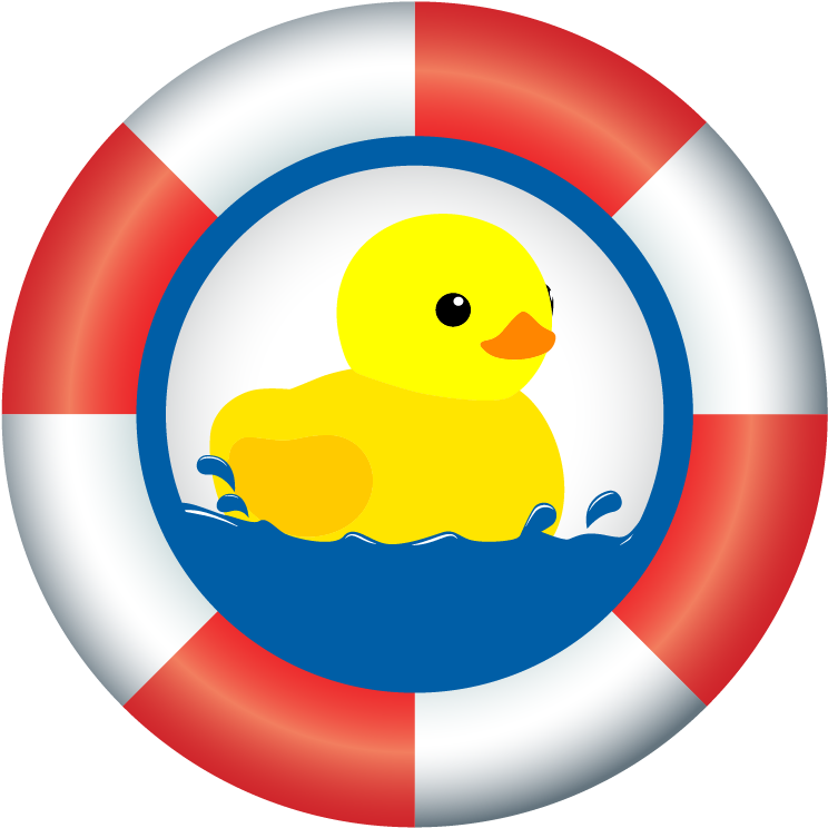 Rubber Duck Lifebuoy Graphic