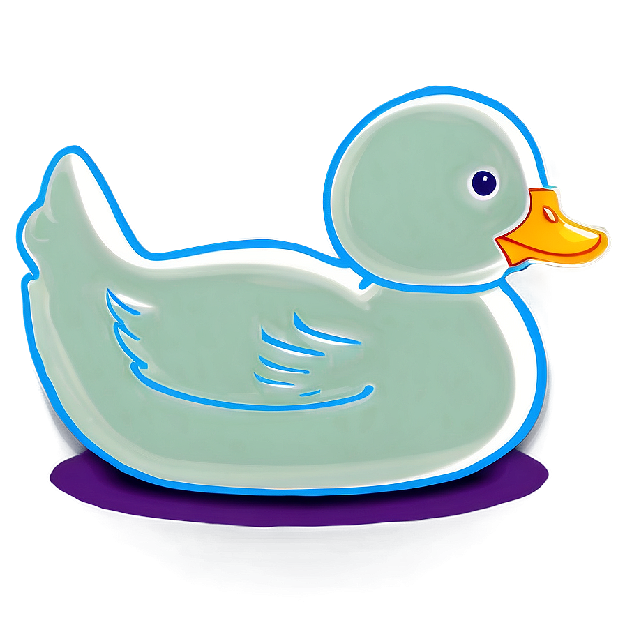 Rubber Duck Outline Png 11