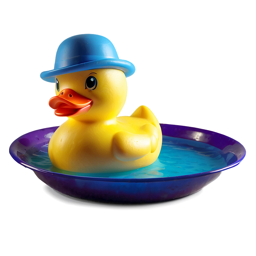 Rubber Duck With Hat Png 06132024