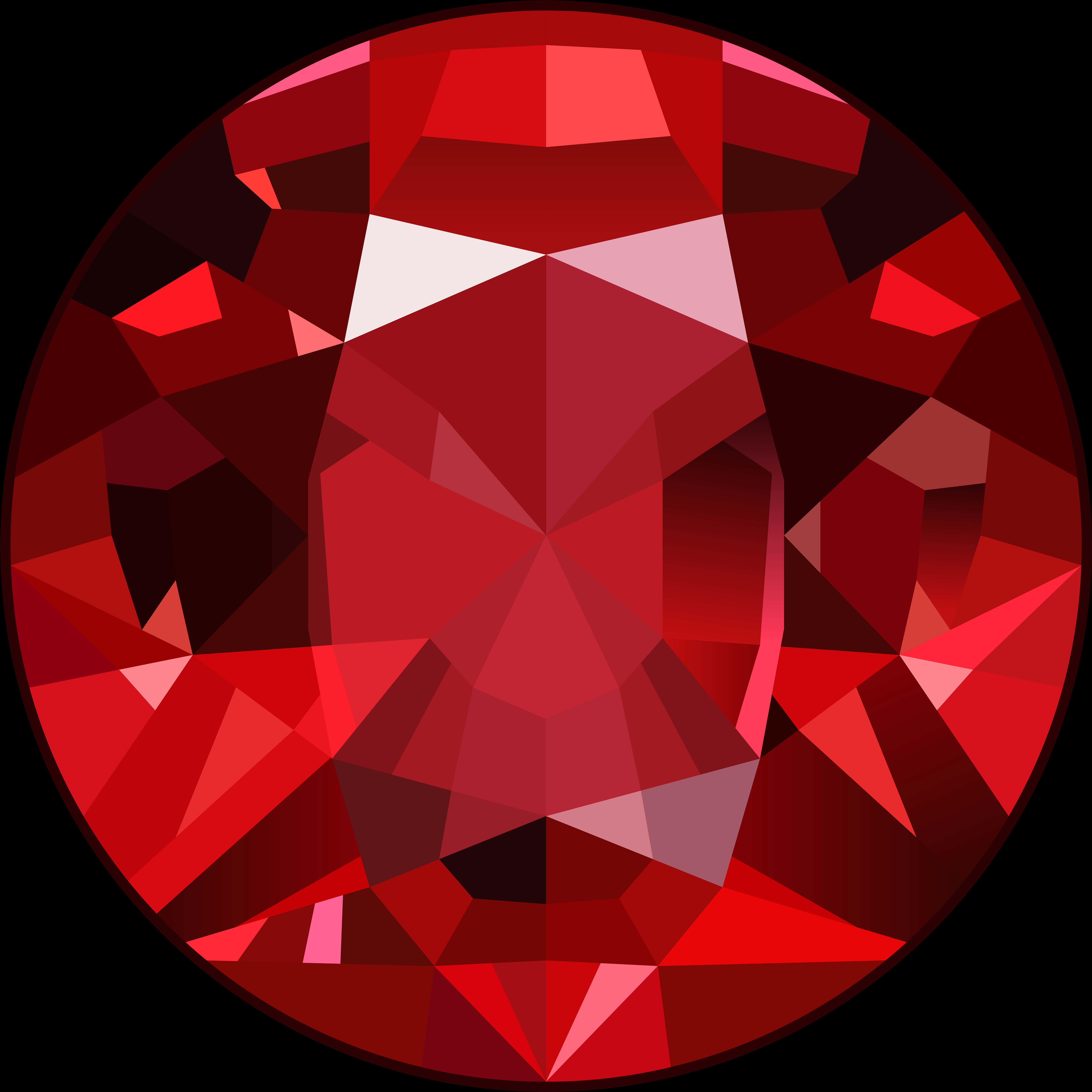 Ruby Gemstone Graphic
