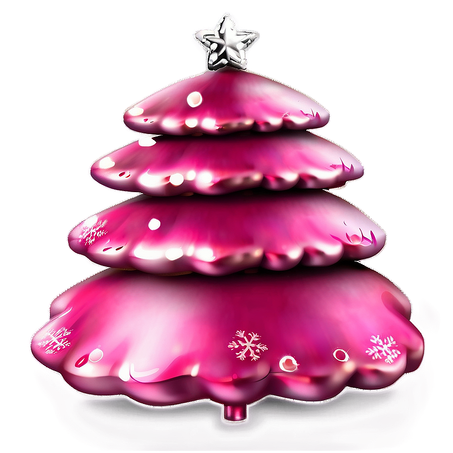 Ruby Pink Christmas Tree Png Rqo4