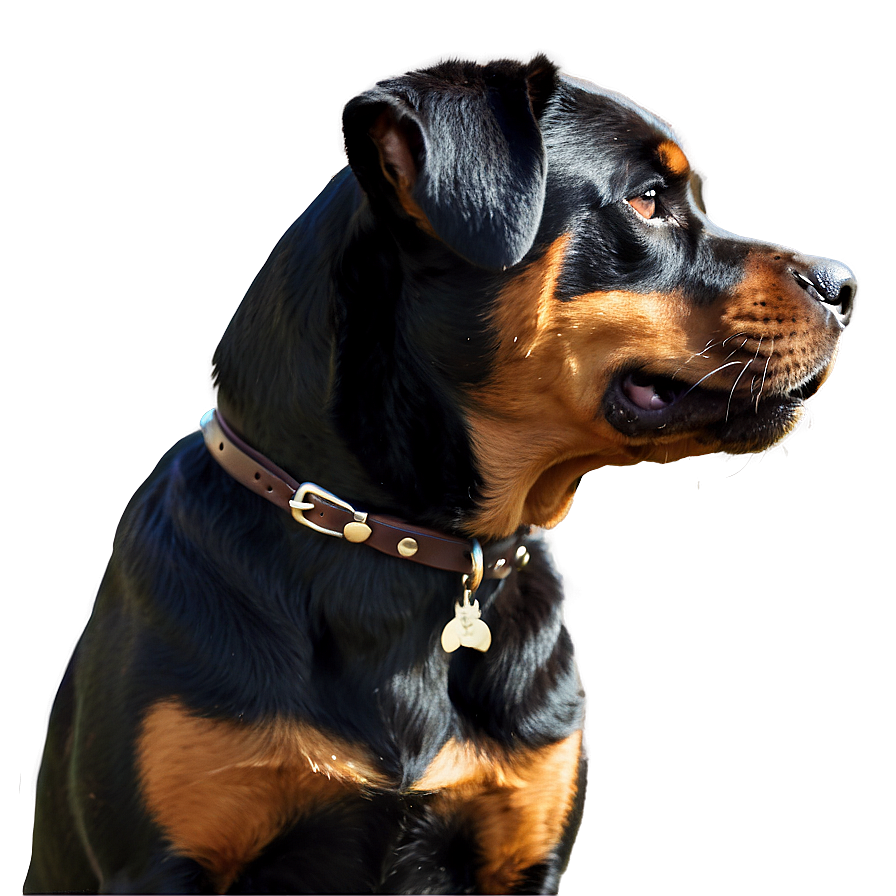 Rueful Rottweiler Png 52