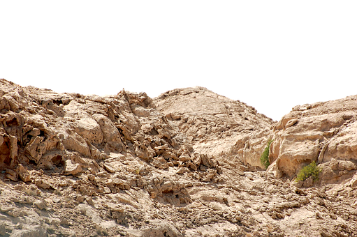 Rugged Desert Rock Formation