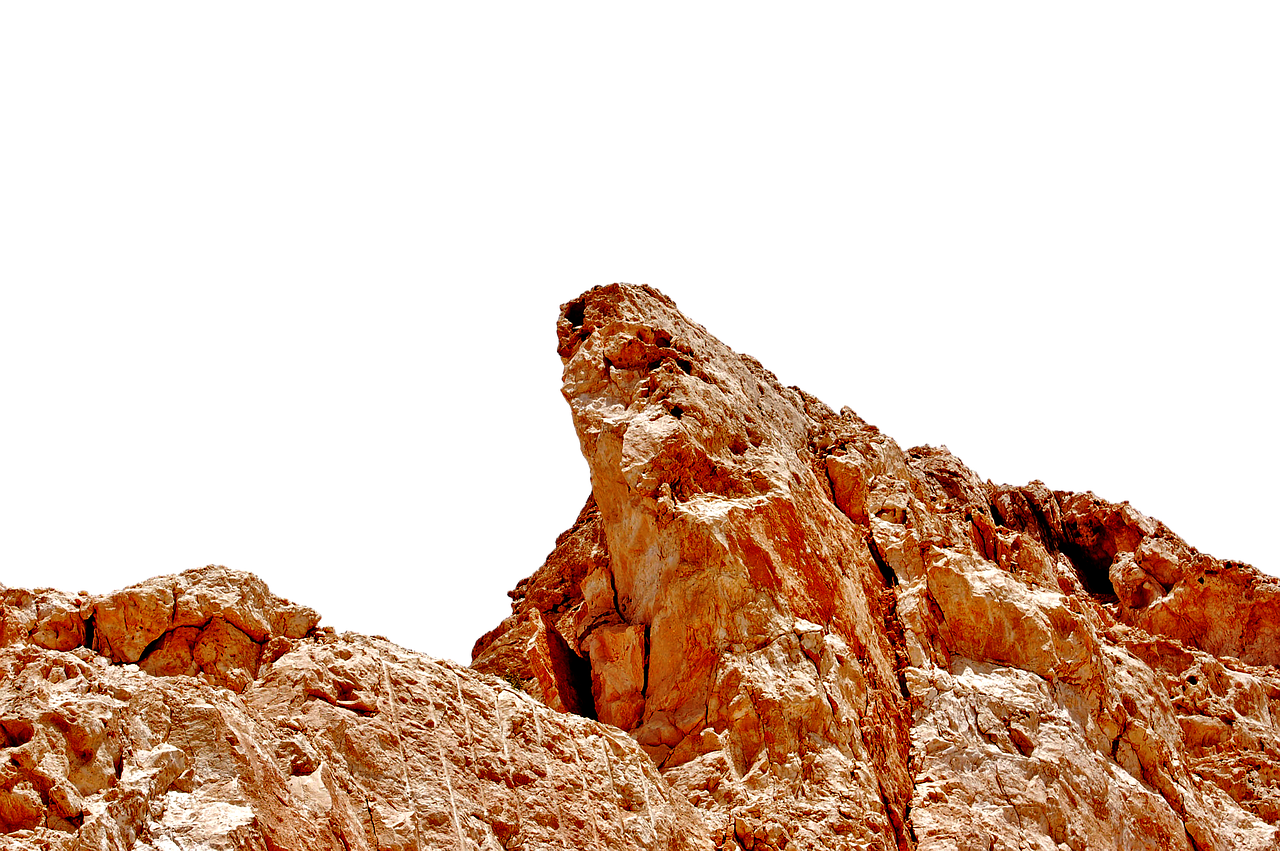 Rugged Red Rock Formation