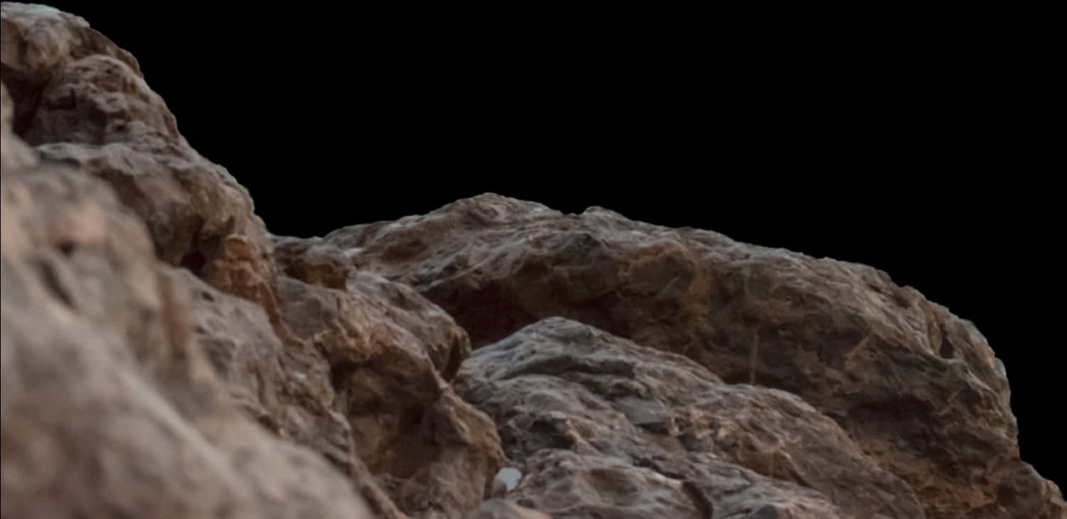 Rugged Rock Texture Closeup
