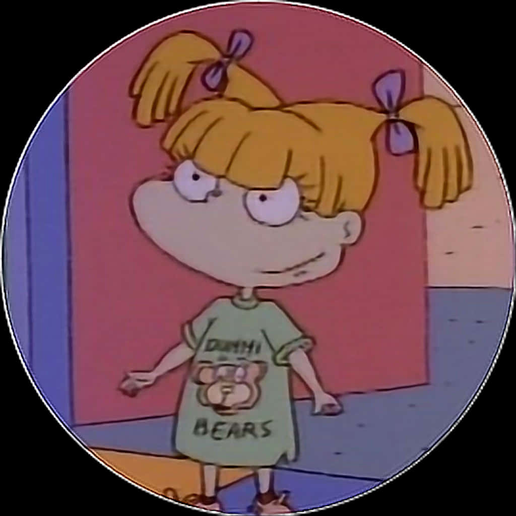 Rugrats Character Angelica Pickle Standing