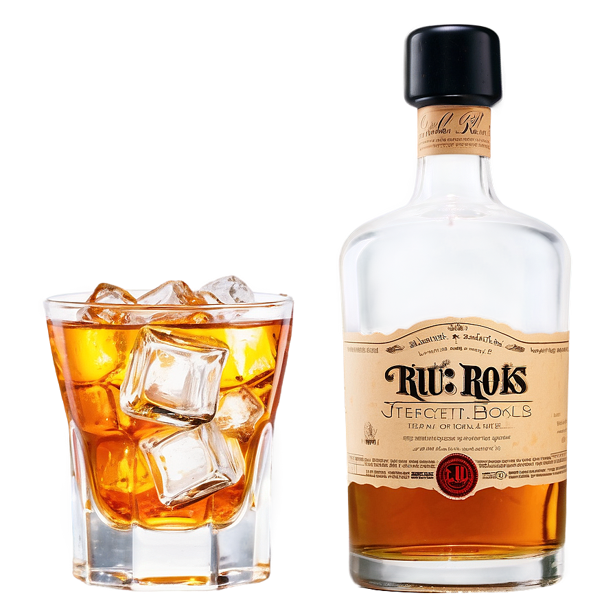 Rum On The Rocks Png Fbj70