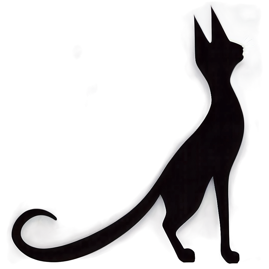 Running Cat Silhouette Png 48