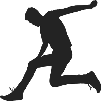 Running Man Silhouette