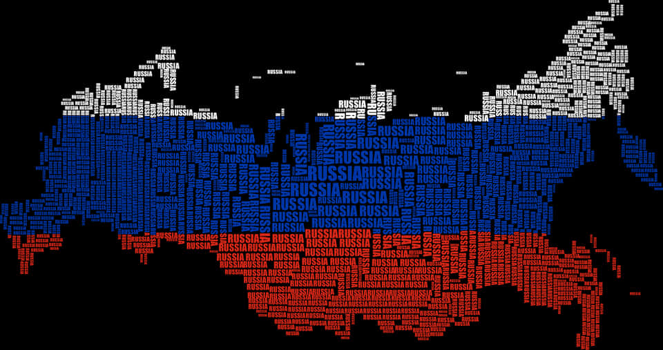 Russia Word Cloud Map