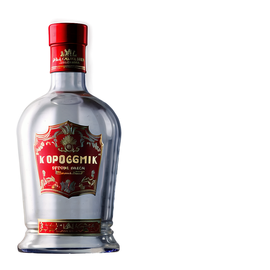 Russian Vodka Bottle Png 48