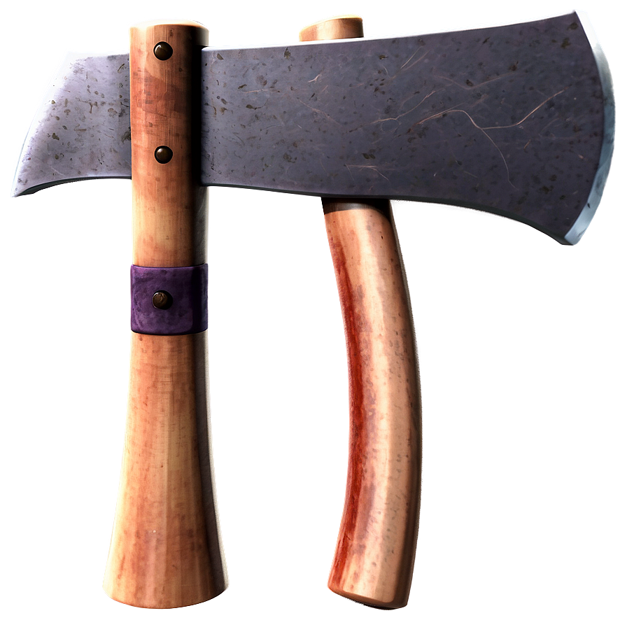 Rustic Axe Composition Png 05252024