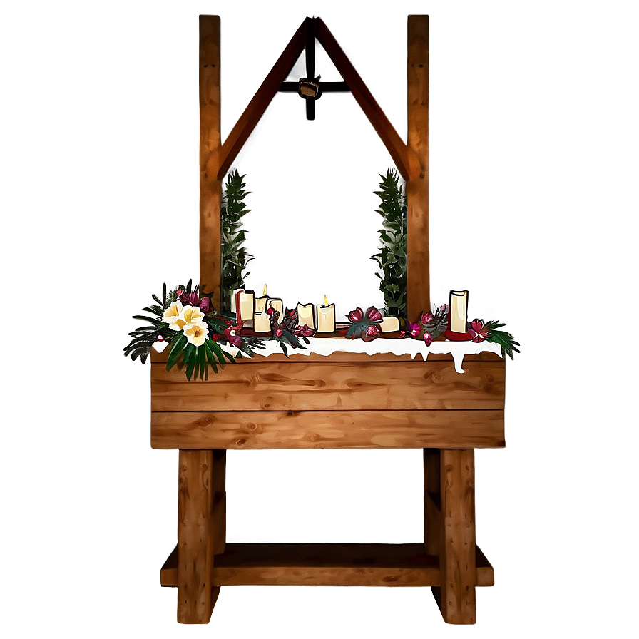 Rustic Barn Altar Png Sec46