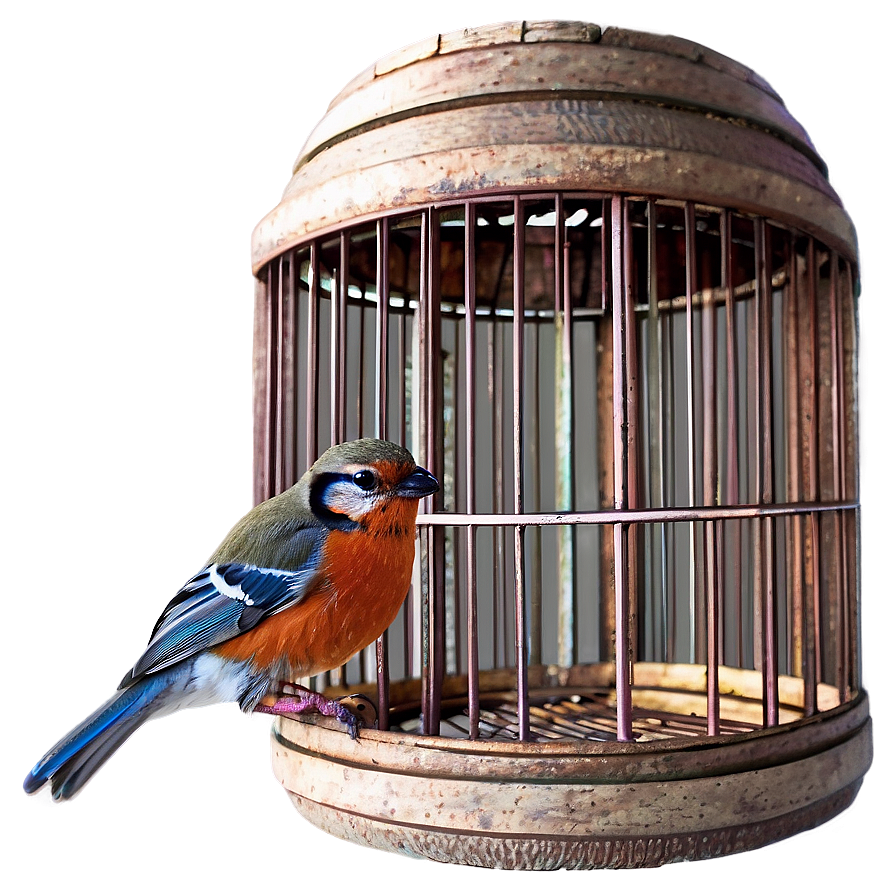 Rustic Bird Cage Image Png Mvp