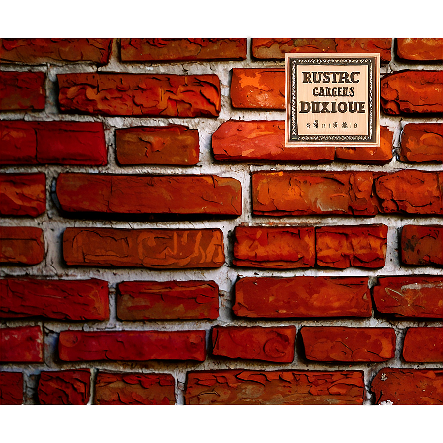 Rustic Brick Backdrop Png Ofk81