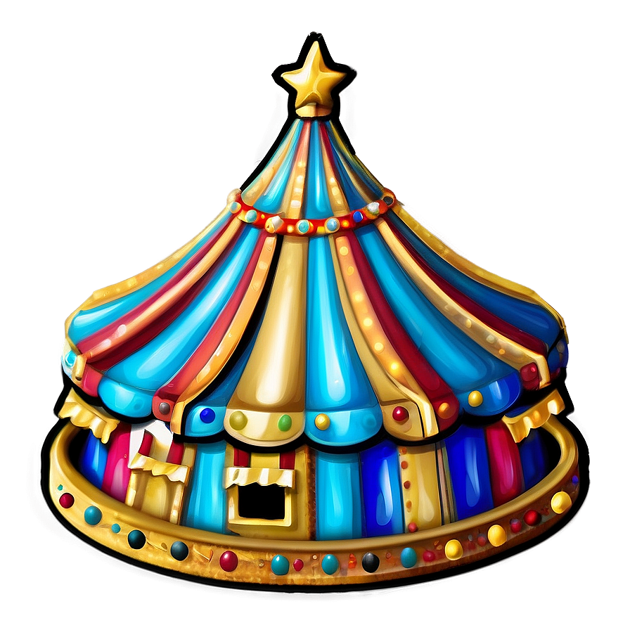 Rustic Carnival Tent Charm Png 99