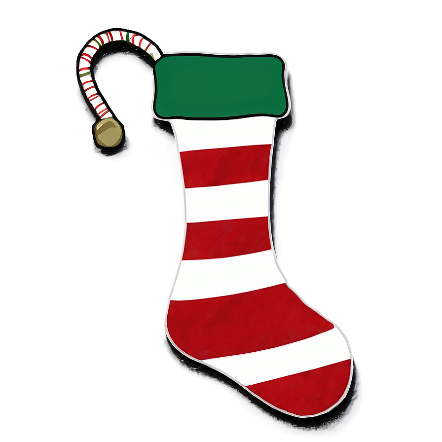 Rustic Christmas Stocking Png 06132024