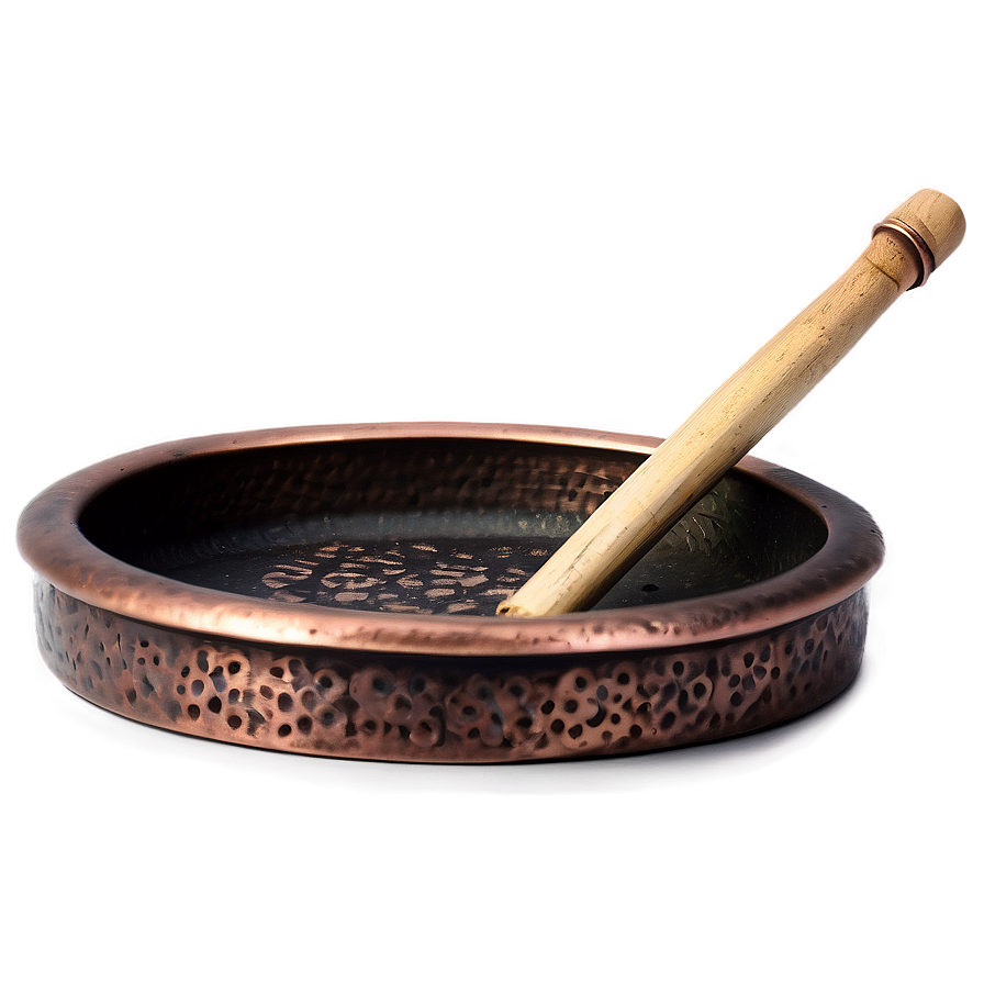 Rustic Copper Ashtray Png 35