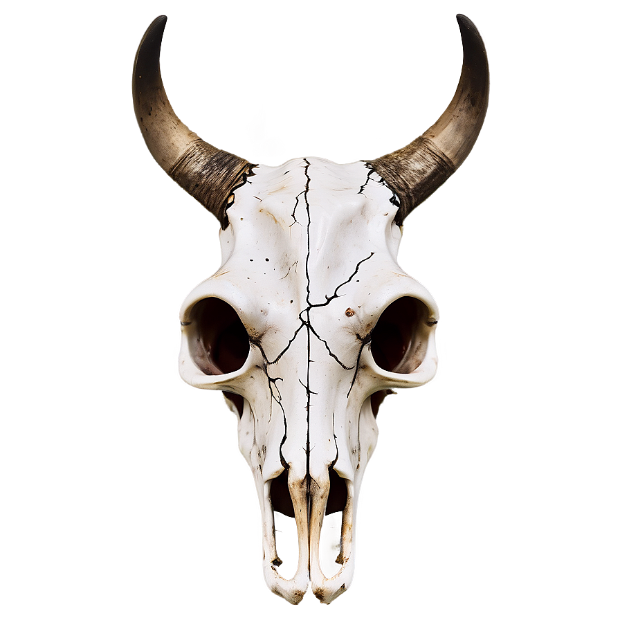 Rustic Cow Skull Design Png Our