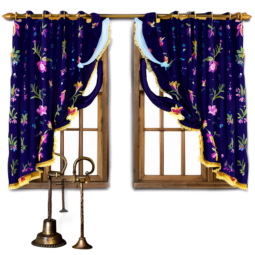 Rustic Curtains Png 05252024