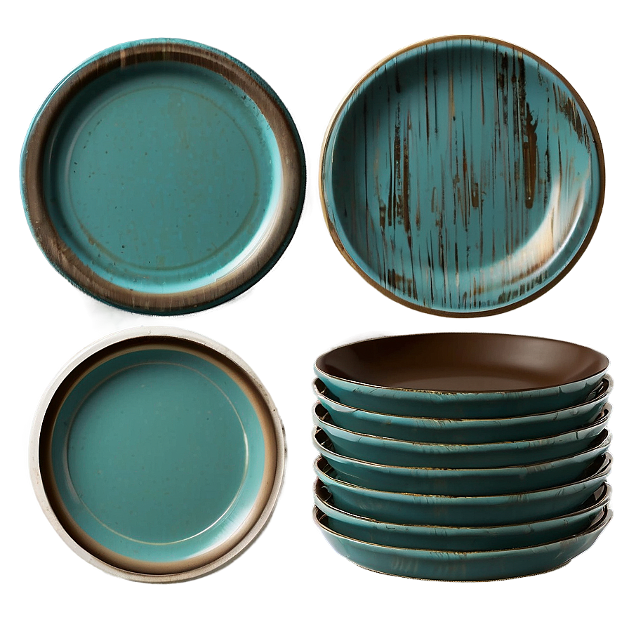 Rustic Farmhouse Plates Png 06212024