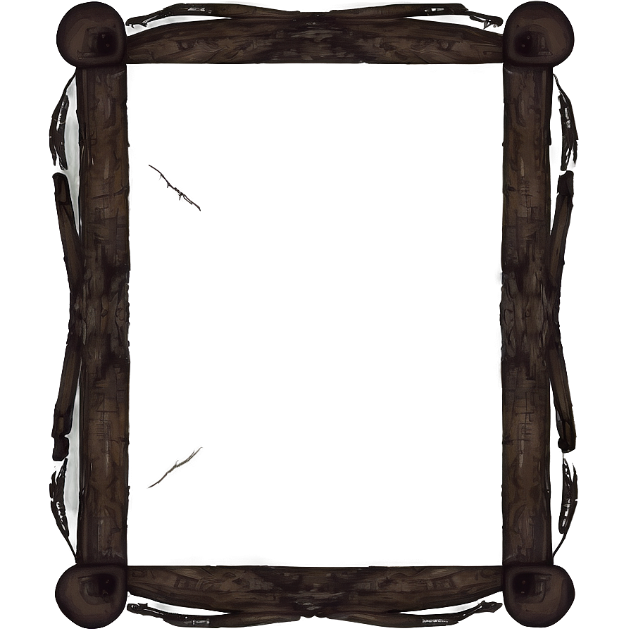 Rustic Frame Border Png Oiw