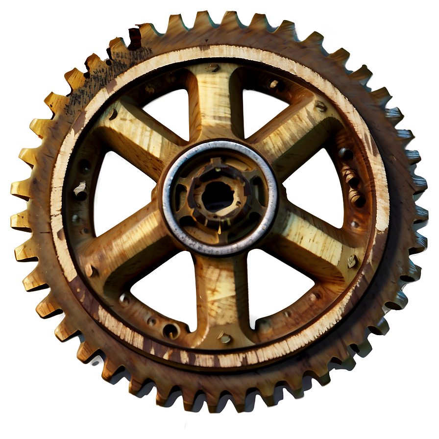 Rustic Gear Png 75