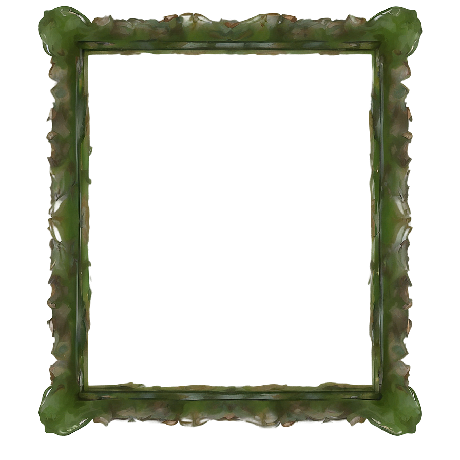 Rustic Green Frame Png 86